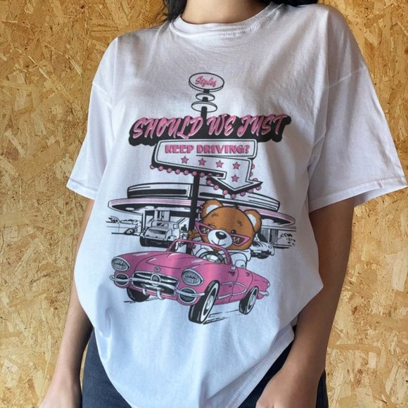Gildan Other - Keep driving tshirt, should we just keep driving t-shirt, gift for